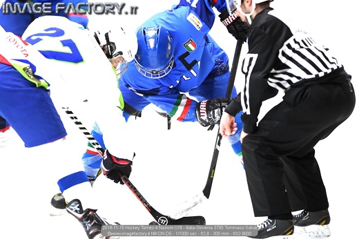 2018-11-10 Hockey Torneo 4 Nazioni U16 - Italia-Slovenia 3785 Tommaso Salvai